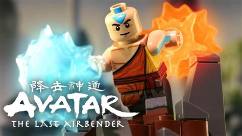 Lego Avatar The Last Airbender Aang Minifig Madness Review Youtube