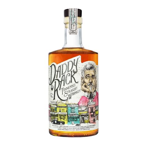 Daddy Rack Tennessee Straight Whiskey 40% 70cl