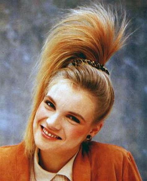 1980s The Period Of Women Rock Hairstyle Boom 1980s Hair Rock