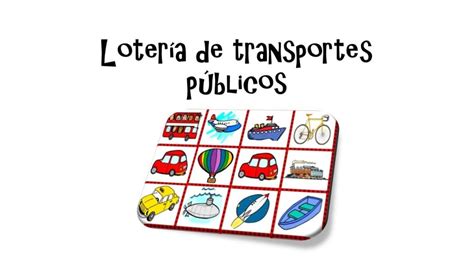 Loterias Para Imprimir Para Niños De Primaria Y Preescolar En Pdf