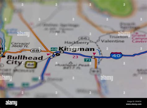 Kingman On A Map Hi Res Stock Photography And Images Alamy