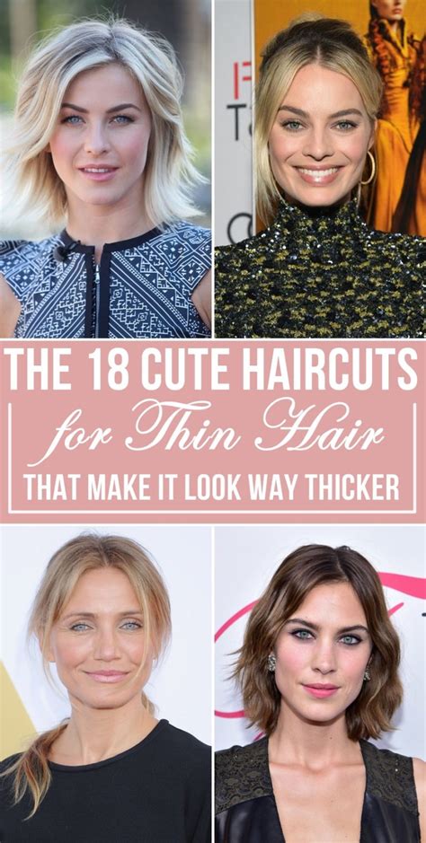 The Cute Haircuts For Thin Hair That Make It Look Way Thicker