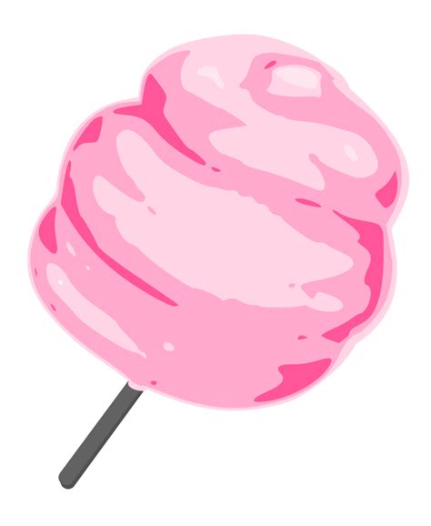 Fairy Floss Isolated Openclipart