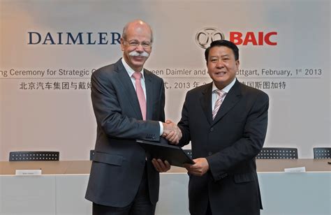 Daimler Buys Into China S Baic