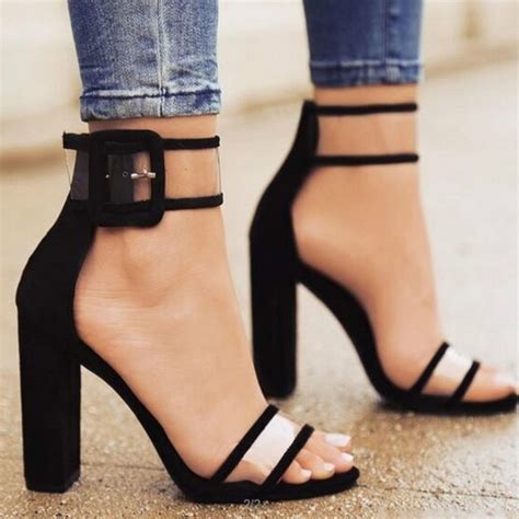 2018 Shoes Women Summer Shoes T Stage Fashion Dancing High Heel Sandals Sexy Stiletto Party