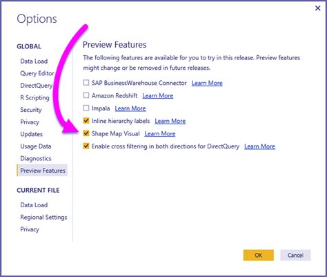 Power BI Maps Shape Map In Power BI Desktop DataFlair