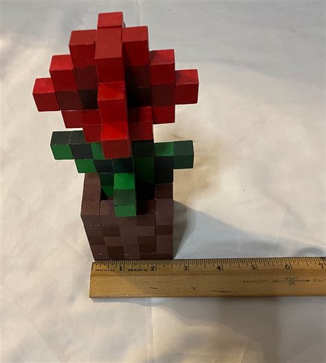 Diy Minecraft Flower Do It Yourself