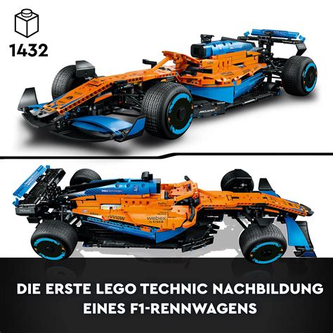 Buy Lego Technic 42141 Mclaren Formula 1 Racing Car Model Kit 2022