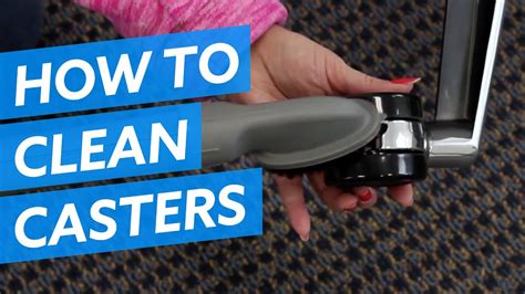 Office chairs aren't your typical furniture because it is specially designed to be ergonomic and to give good postural support while providing comfort at the same time. How To Clean Office Chair Casters - YouTube