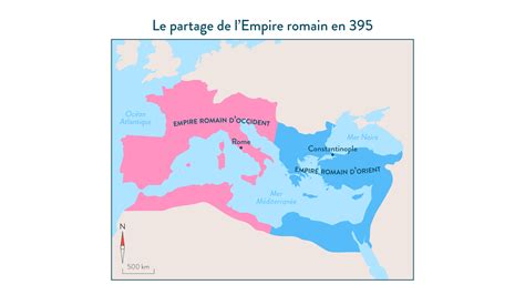 Combien De Temps A Duré L'empire Romain - Événement historique : Partage de l'empire romain de Théodose le