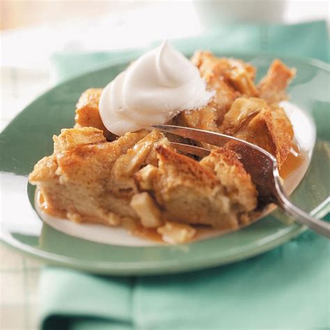 Caramel Apple Bread Pudding Recipe How To Make It Taste Of Home