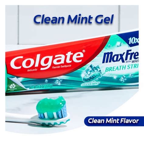 Colgate Max Fresh With Whitening Toothpaste With Mini Breath Strips