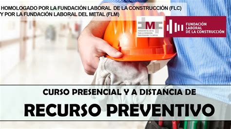 CURSO PRL BASICO 60 H RECURSO PREVENTIVO