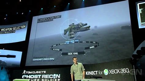 Ghost Recon Future Soldier E3 2011 Gameplay Demo With Kinect Youtube