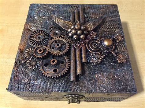 Big Steampunk Jewellery Box Steam Punk Jewelry Steampunk Mixed