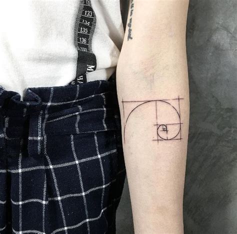 Golden Ratio Tattoo 30 Ideas Of The Most Mystical Symbol In Our