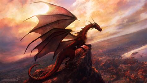 Red Dragon By Kiraradesign On Deviantart