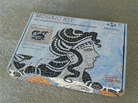 Diy Mosaic Craft Kit Dolphin Italian Marble Mosaic Tiles Make Your