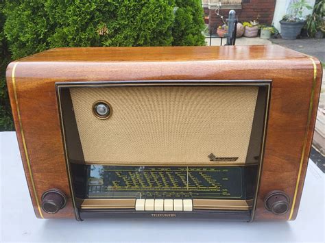 Telefunken Andante Wechselstrom Super Historic German Radio Restored