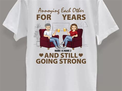 Annoying Each Other For Years And Still Going Strong Png Files Etsy UK