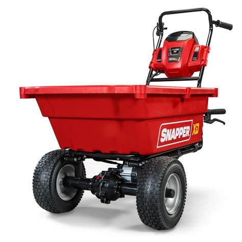 Snapper Xd Volt Max Cordless Electric Self Propelled Utility Cart