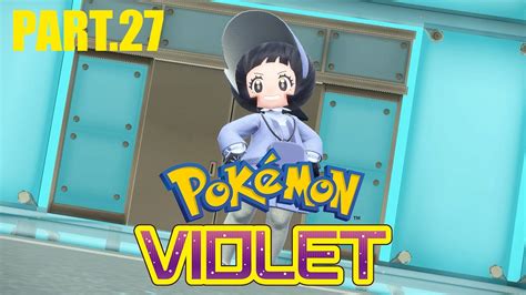 Pokémon Violet Poppy Of The Elite Four Youtube