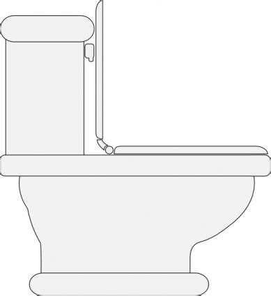 Clipart Of A Commode