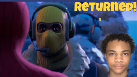 Ceeday Has Returned To Fortnite New Video Live Now Youtube