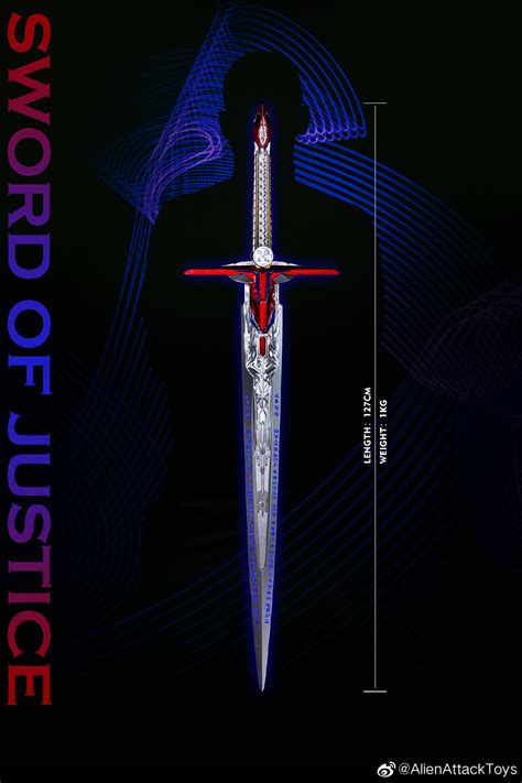 Alien Attack Toys Apx 04 Sword Of Justice Aoetlk Sword Of Judgement