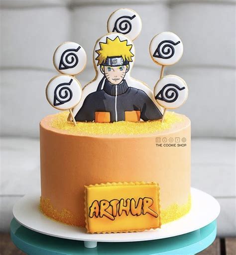 Naruto Cake Ideas Birthday Card Message