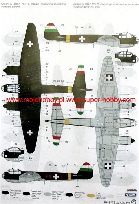 Junkers Ju 88d 24 Model Do Sklejania Special Hobby 48178