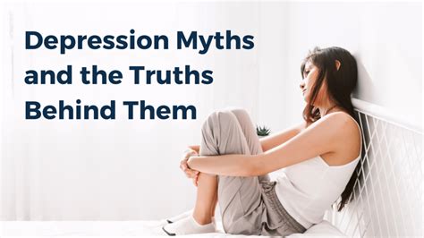 Depression Myths And The Truths Behind Them Mantachie Rural Health