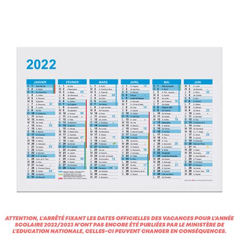 Calendrier 2022 2023 Eduscol Image Calendrier 2022