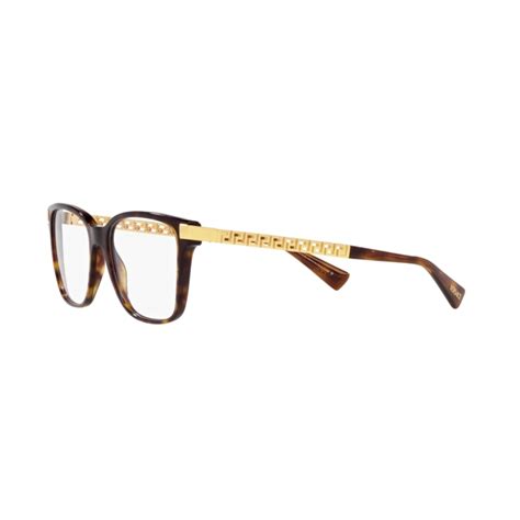 Versace Ve 3340u 108 Havana Eyeglasses Man
