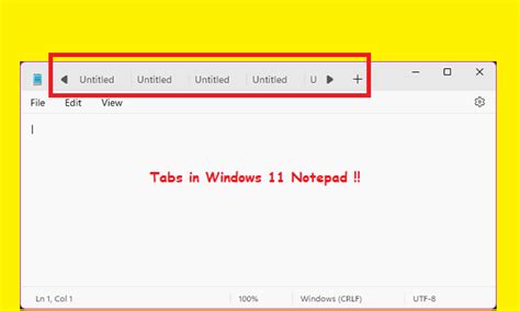 How To Enable Tabs In Notepad On Windows 11
