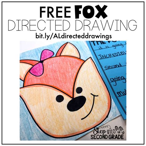 Free Directed Drawing Of A Fox In 2020 Directed Drawing Directed