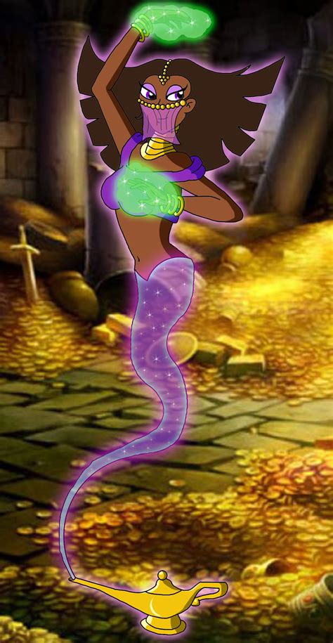 Although, due to the cultural influence, the concept of jinn may vary, all share some common features. Kareena, Genie of the Lamp by Moheart7 on DeviantArt