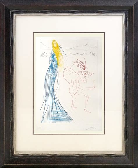 Sold Price Salvador Dali Embossed Etching Hand Signed And Numbered
