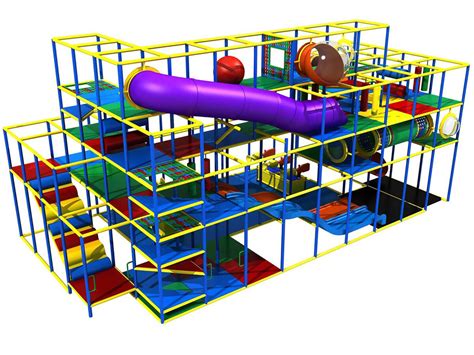 Buy Indoor Playground Equipment Gps271 Indoor Playsystem Size 28 Ft