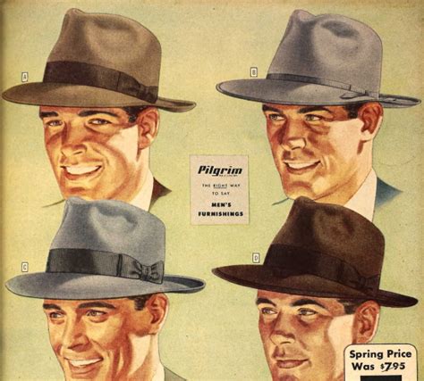 1940s Mens Hats Vintage Styles History Buying Guide