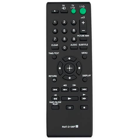Buy Rmt D198p Replaced Remote Control Fit For Sony Dvd Player Dvp