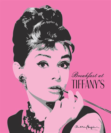 Audrey Hepburn Pop Art Portrait Digital Art By Martin Deane Fine