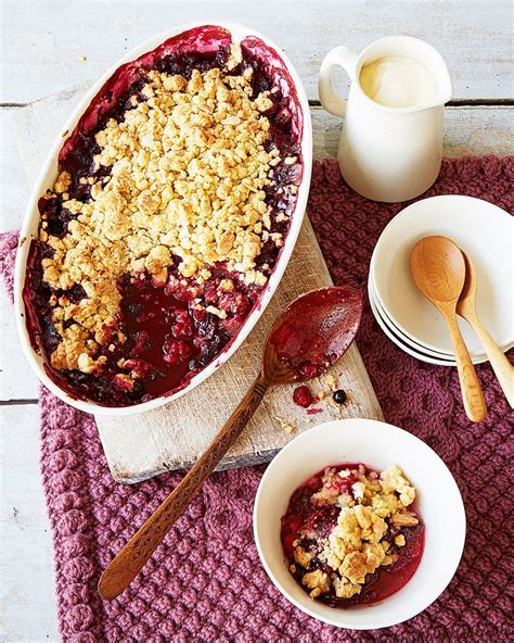 Mary Berry Apple Blackberry Crumble Recipes