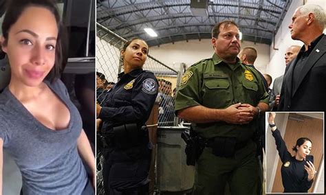 Icebae Latina Border Patrol Agent Pictured With Mike Pence Becomes Viral Sensation Daily