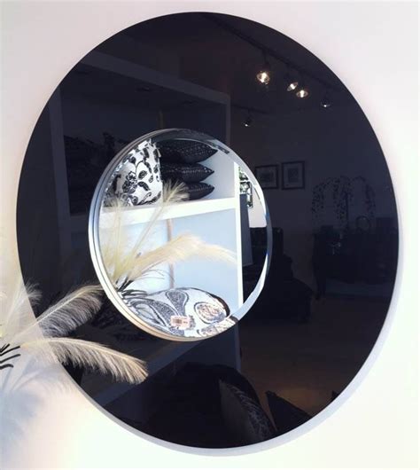 30 Best Collection Of Large Round Black Mirrors