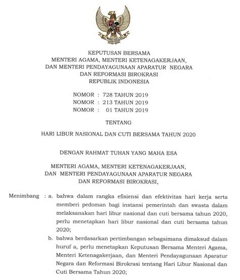Setda Prov Kalteng Surat Keputusan Bersama Menteri Agama Menteri
