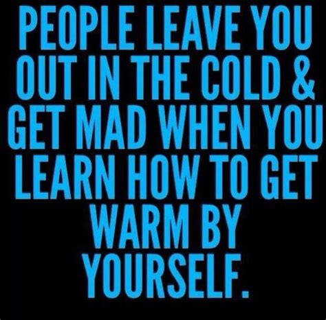 Cold People Quotes Quotesgram