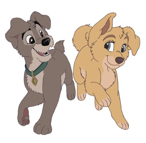 Angel And Scamp Love Lady And The Tramp Ii Fan Art 41010176 Fanpop