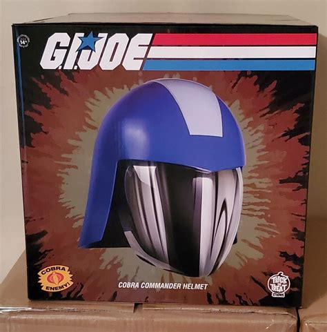 Trick Or Treat Studios Gi Joe Cobra Commander Wearable Helmet Life