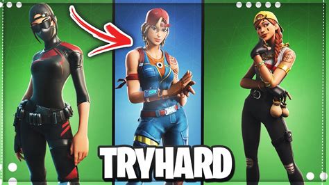 Top 10 Most Sweaty Tryhard Skins That Pro Players Use In Fortnite